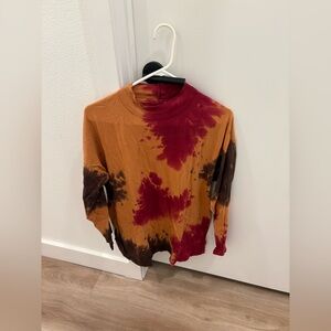 Free people Be Free Tie-Dyed Long-Sleeve T-Shirt